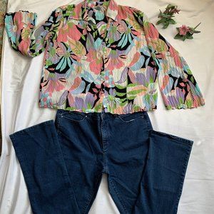 Donated Feb 16 ‘22 Offers Welcome!  Charter Club Boot Leg  Indigo Jeans